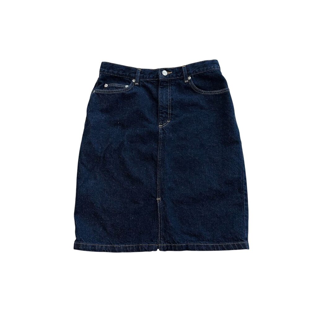 High Sierra Denim Pencil Skirt Knee Length Size 10 / Medium